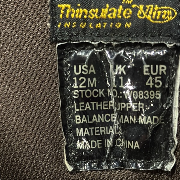 Men's 12M heavy duty work/snow boot - Picture 11 of 11